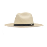 Ninakuru long brim Panama hat with hand stitched leather band.