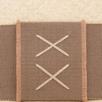 Ninakuru long brim Panama hat with grosgrain ribbon with stitched loop.