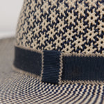Ninakuru Panama hat with grosgrain ribbon.