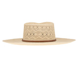 Ninakuru Panama hat with leather band.