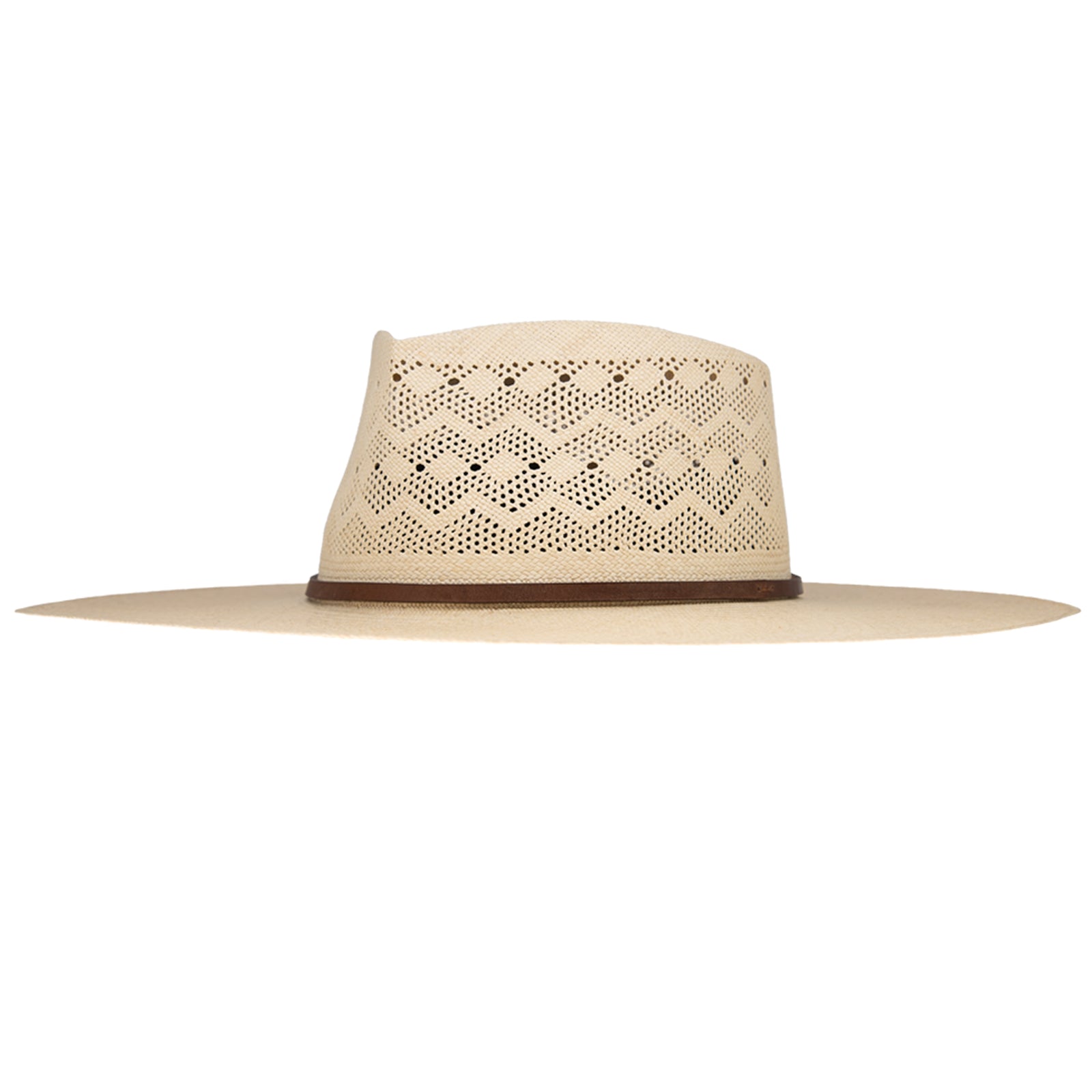 Ninakuru Panama hat with leather band.