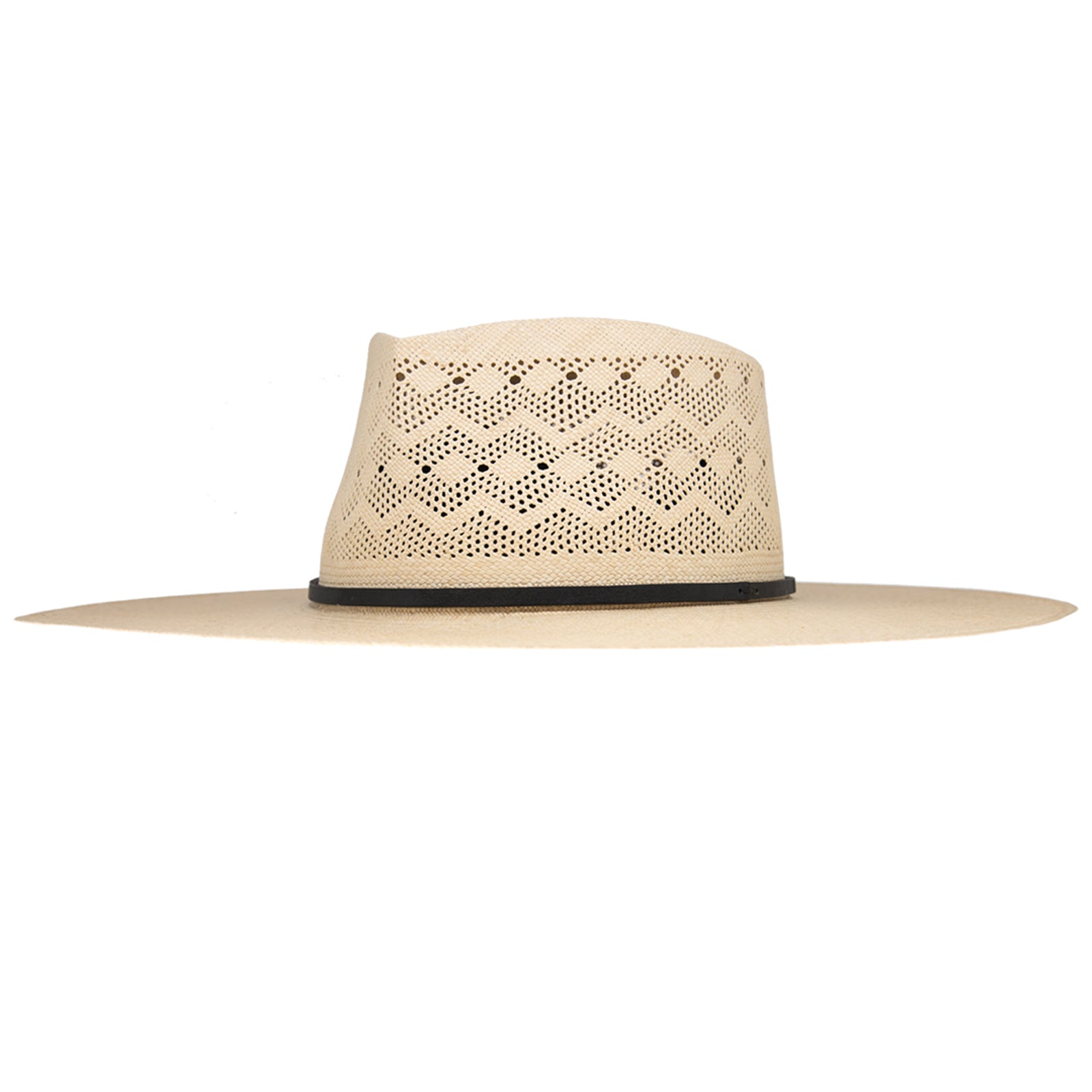 Ninakuru Panama hat with leather band.