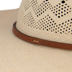 Ninakuru Panama hat with leather band.