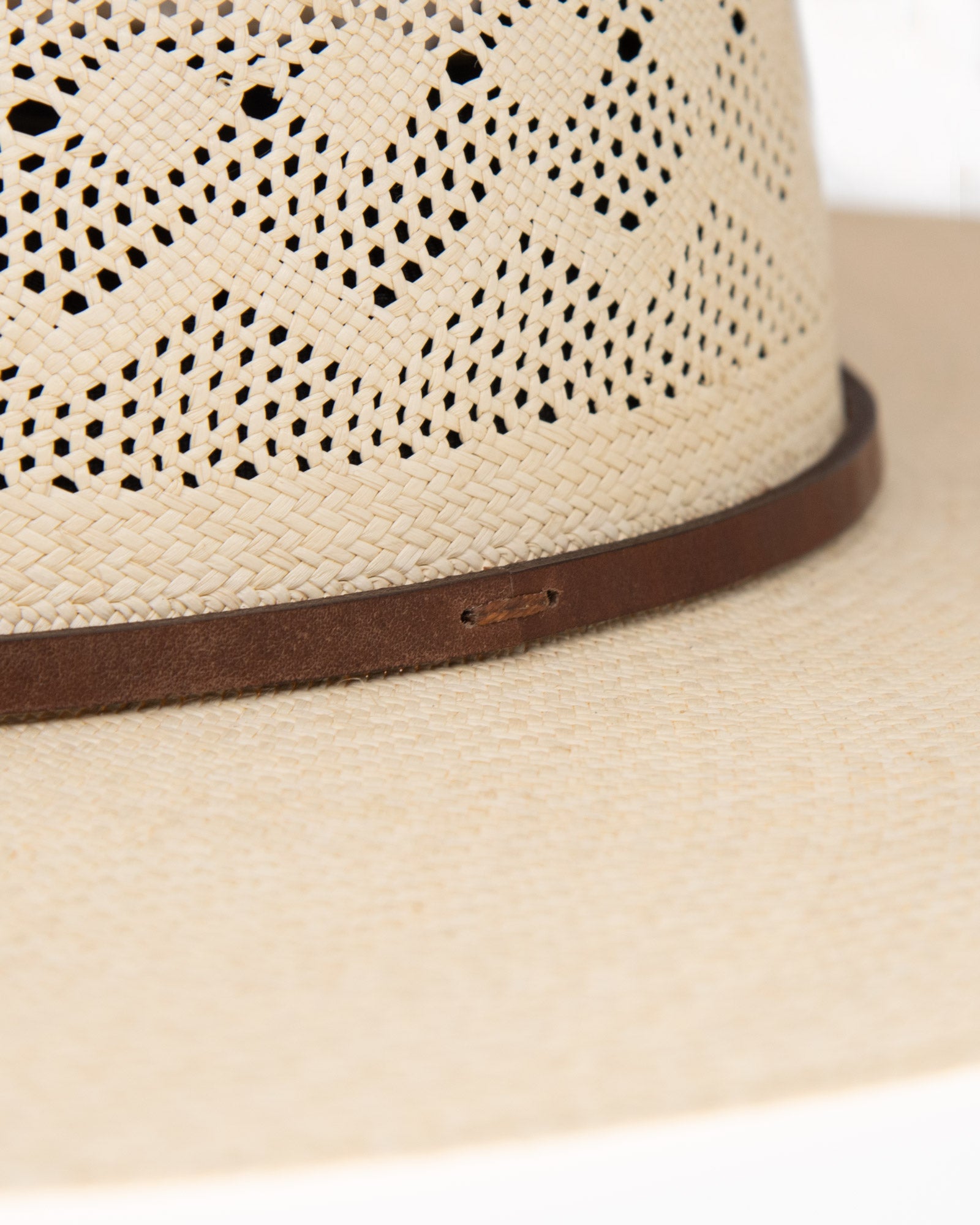 Ninakuru Panama hat with leather band.