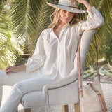 Ninakuru Panama hat with leather band.