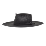 Ninakuru Panama hat with leather bow band.