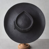 Ninakuru Panama hat with leather bow band.