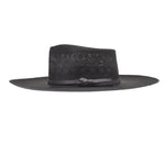 Ninakuru Panama hat with leather bow band.