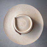 Ninakuru Panama hat with leather bow band.