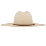 Ninakuru Panama hat with leather band and game feather.