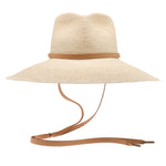 Ninakuru diamond crown Panama hat with vegan band.