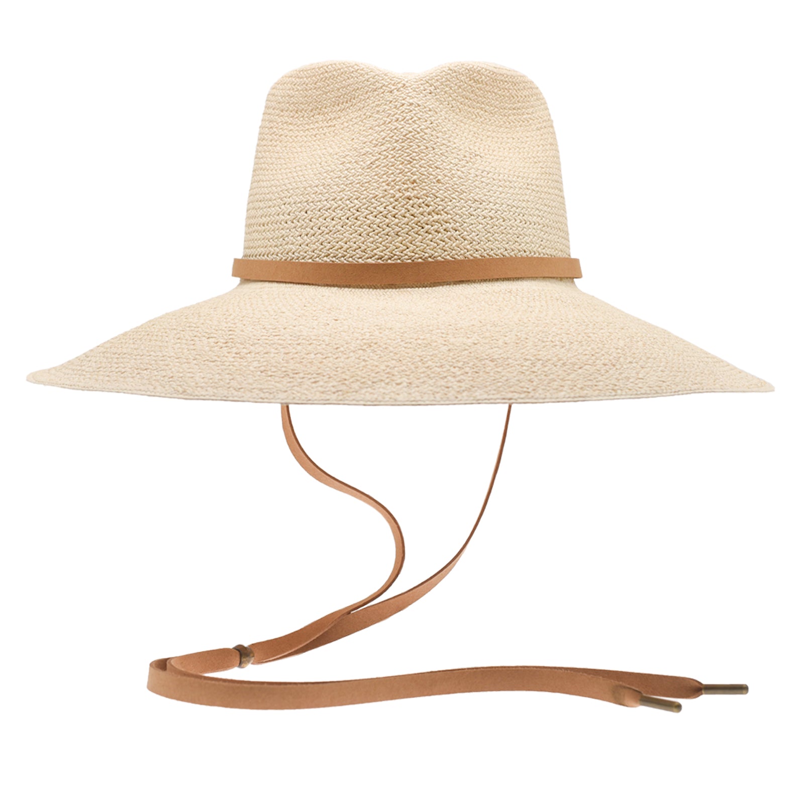 Ninakuru diamond crown Panama hat with vegan band.