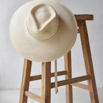 Ninakuru diamond crown Panama hat with vegan band.