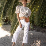 Ninakuru leather tote.
