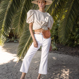 Ninakuru leather tote.