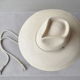 Ninakuru diamond crown Panama hat with vegan band.