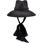 Ninakuru Panama hat diamond crown cotton wrap.
