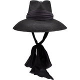 Ninakuru Panama hat diamond crown cotton wrap.