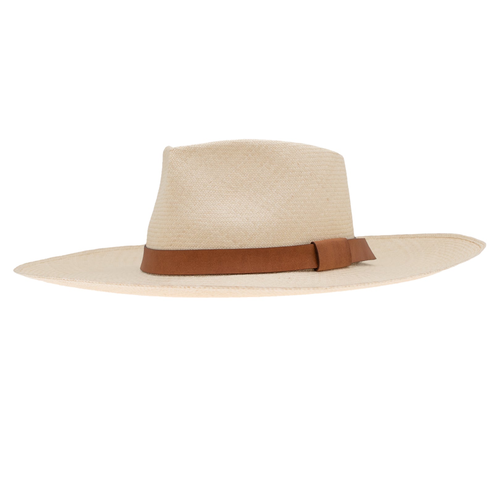 Ninakuru Panama hat with leather band.