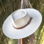 Ninakuru Panama hat with leather band.