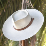 Ninakuru Panama hat with leather band.