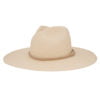 Ninakuru Panama hat with leather braid and tassel.
