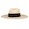 Ninakuru Panama hat with grosgrain band.