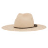 Ninakuru Panama hat with leather band and tassel.