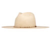 Ninakuru Panama hat with leather band and shells.