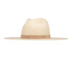 Ninakuru Panama hat with suede band and rivets.