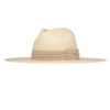 Ninakuru Panama hat with grosgrain ribbon and bow.
