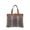 Ninakuru leather and wool bag.